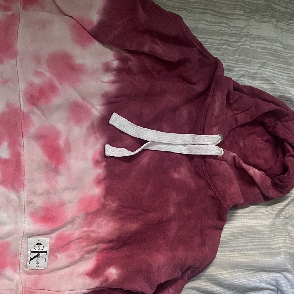 Calvin Klein Pink and Red Women's Sweater